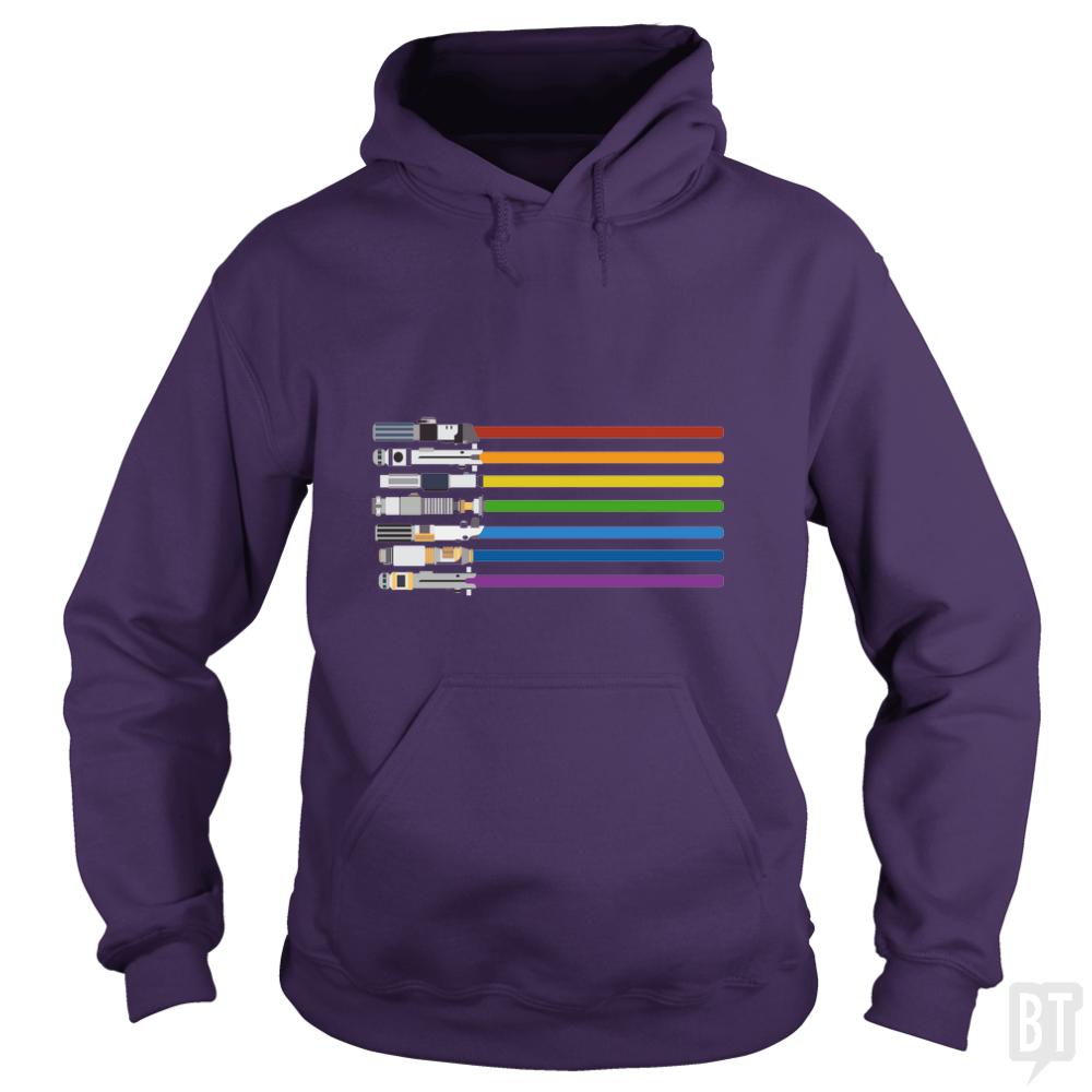 Rainbow With Love - BustedTees.com
