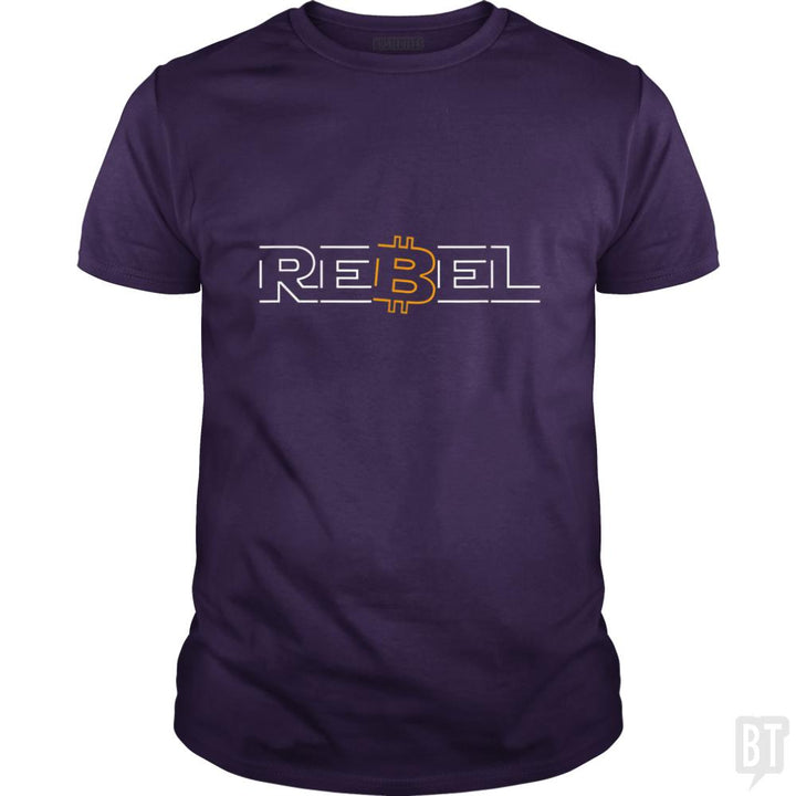 Rebel Bitcoin - BustedTees.com