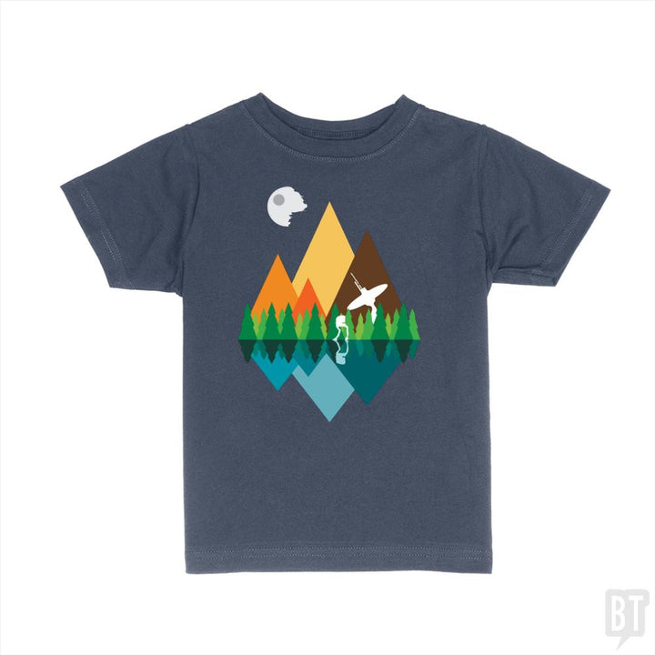Camping Kids Shirt - BustedTees.com