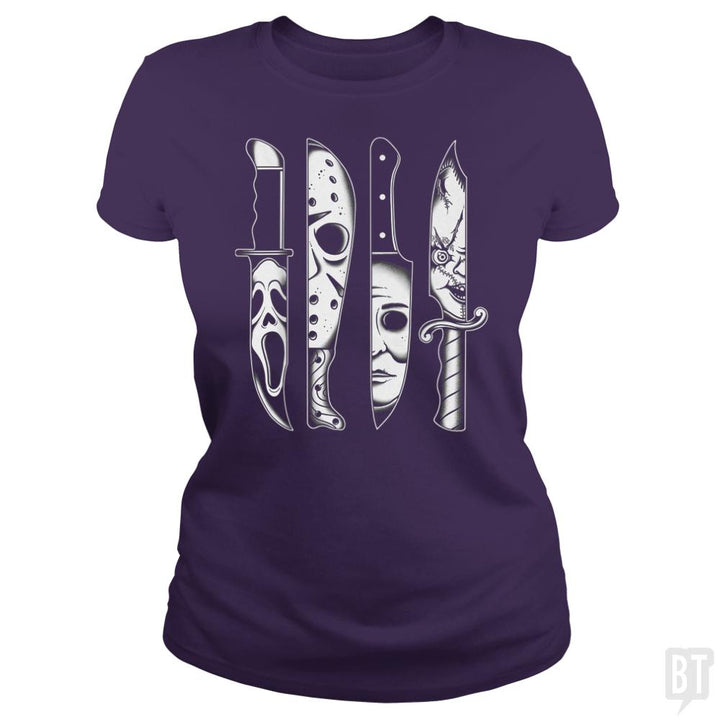 Horror Movie Knives - BustedTees.com