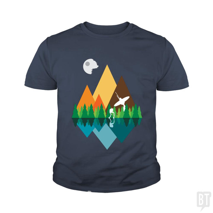 Camping Kids Shirt - BustedTees.com