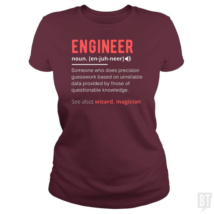 Engineer Definition - BustedTees.com