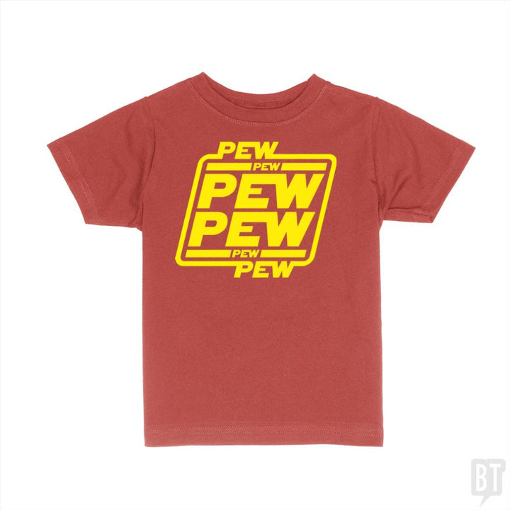 PEW PEW Kids Shirt - BustedTees.com
