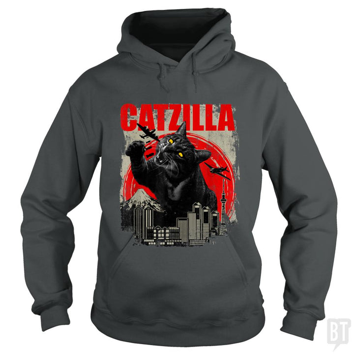 Tabby Catzilla - BustedTees.com