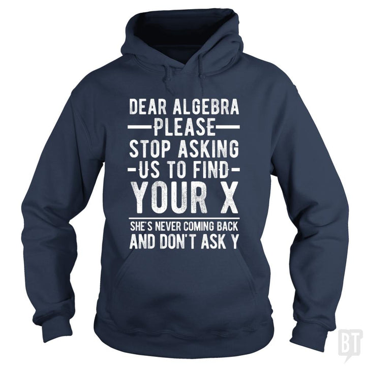 Dear Algebra - BustedTees.com