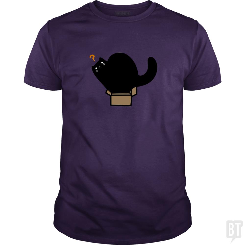 Black Cat Tiny Box - BustedTees.com