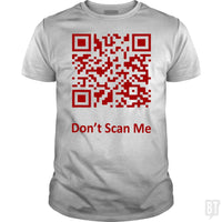 Load image into Gallery viewer, Funny Rick Roll Meme QR Code Scan Shirt for Laughs - BustedTees.com
