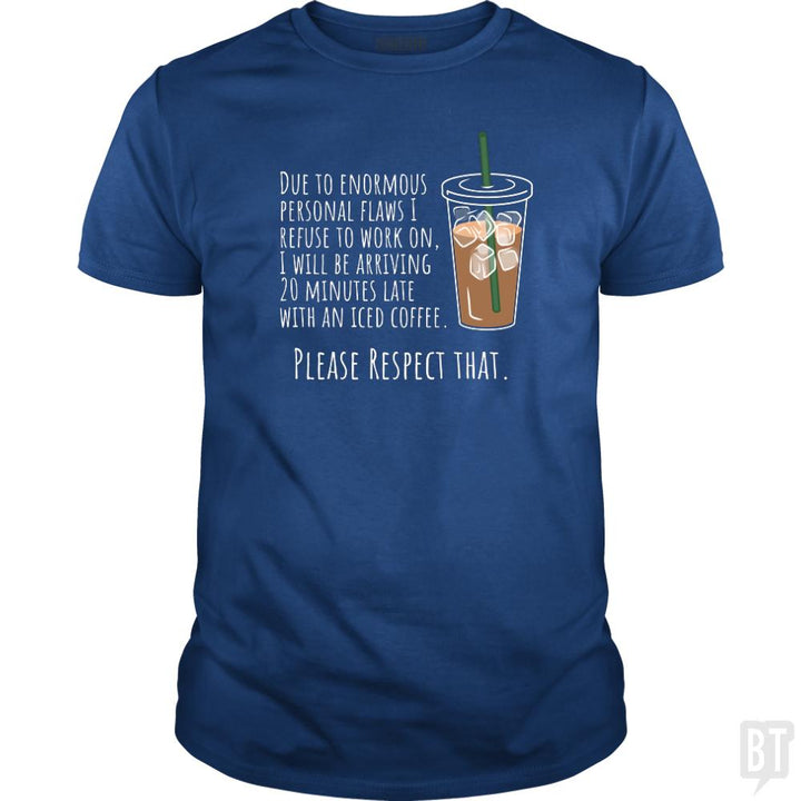 Iced Coffee - BustedTees.com