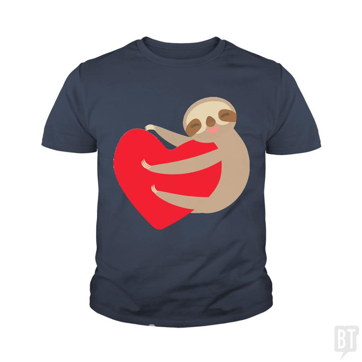 Lovey Sloth Kids Shirt