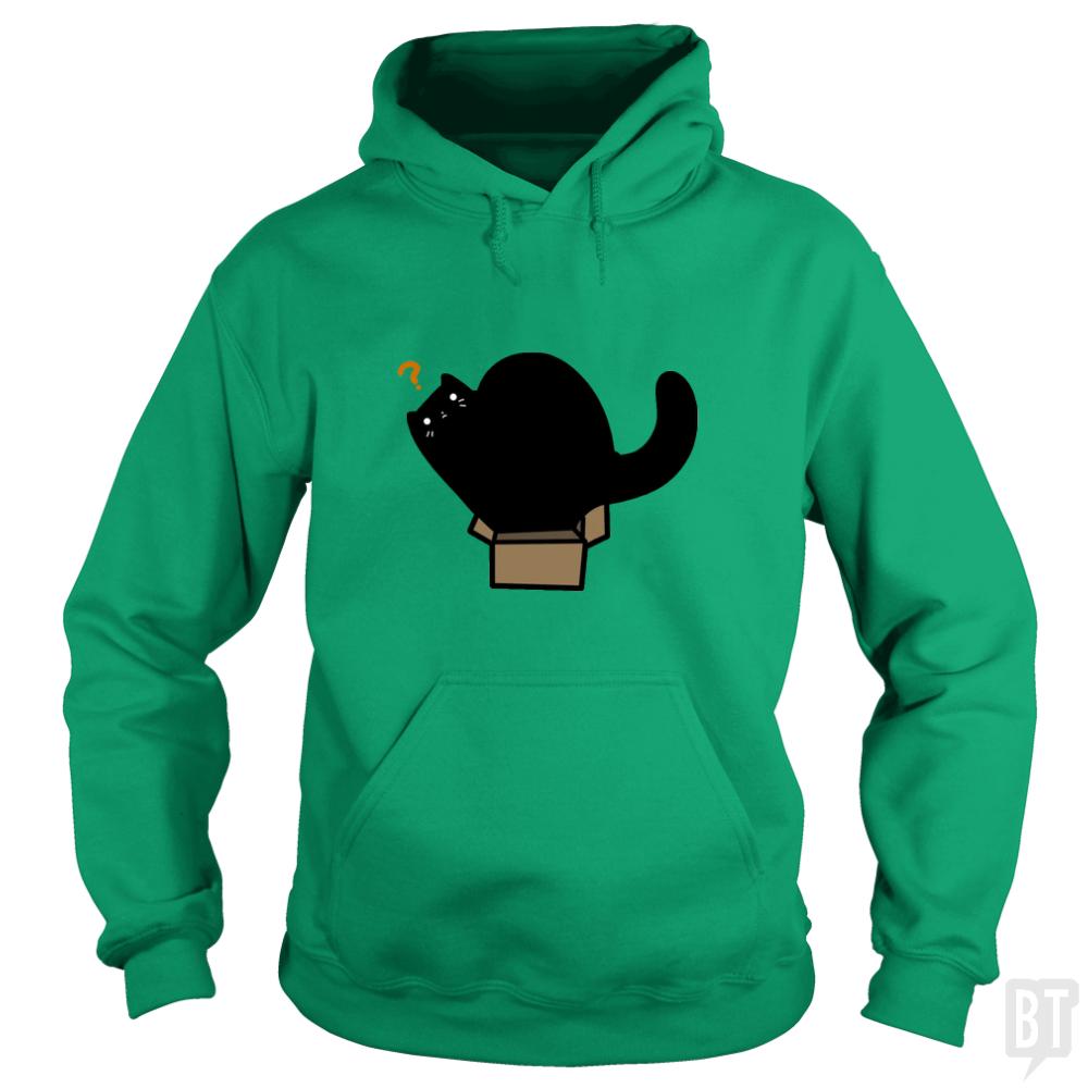 Black Cat Tiny Box - BustedTees.com