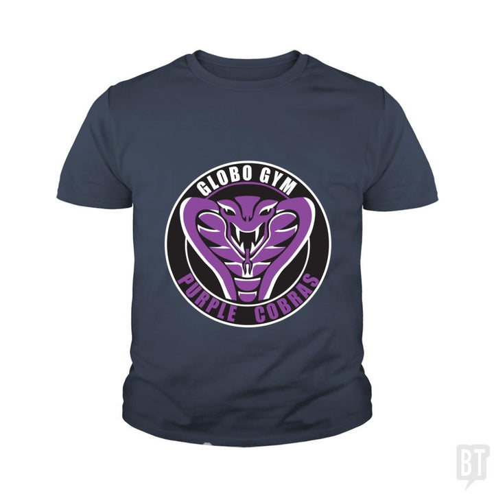 Purple Cobras Kids Shirt - BustedTees.com