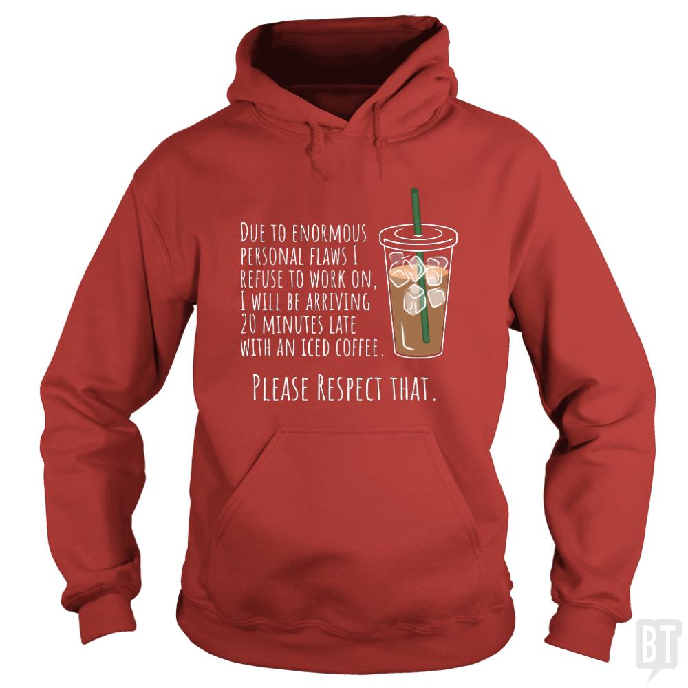 Iced Coffee - BustedTees.com