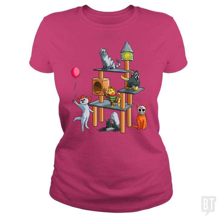 Cat Horror Movies - BustedTees.com