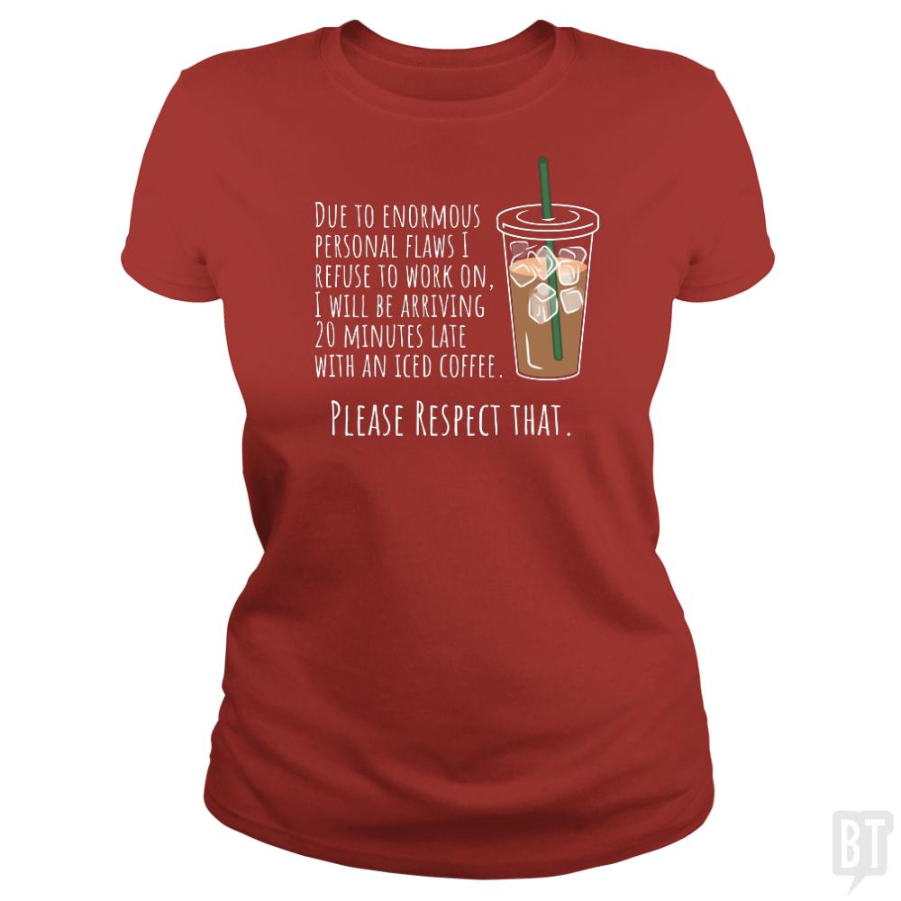 Iced Coffee - BustedTees.com