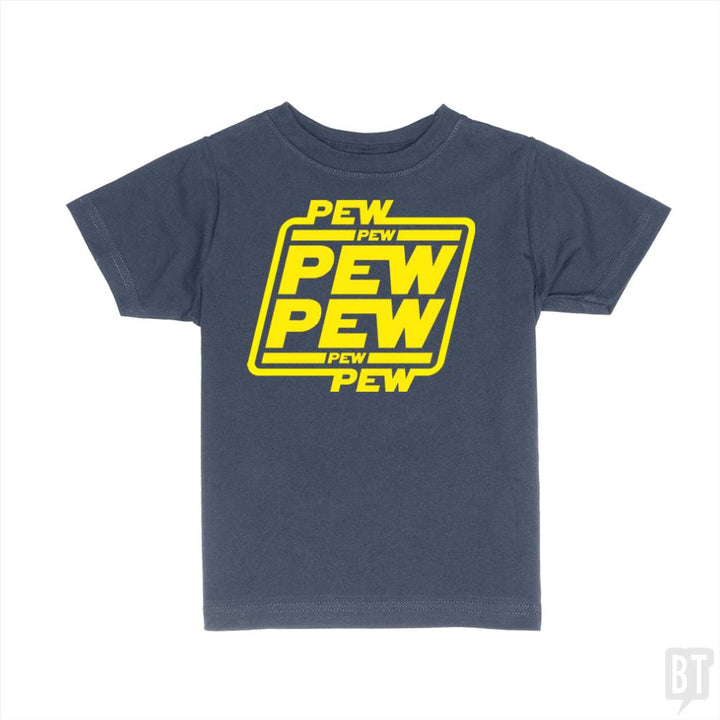 PEW PEW Kids Shirt - BustedTees.com