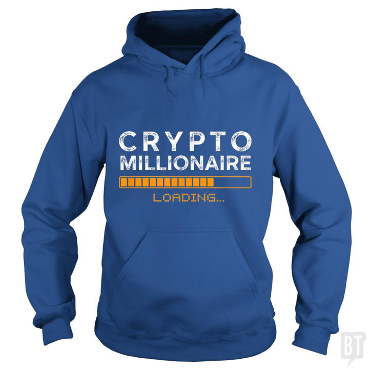 Crypto Millionaire Loading - BustedTees.com