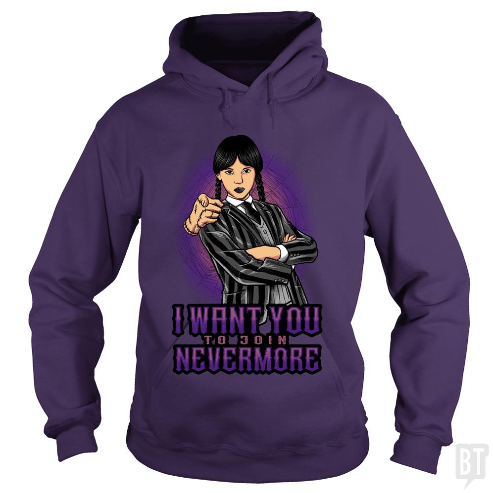 Join Nevermore hoodie