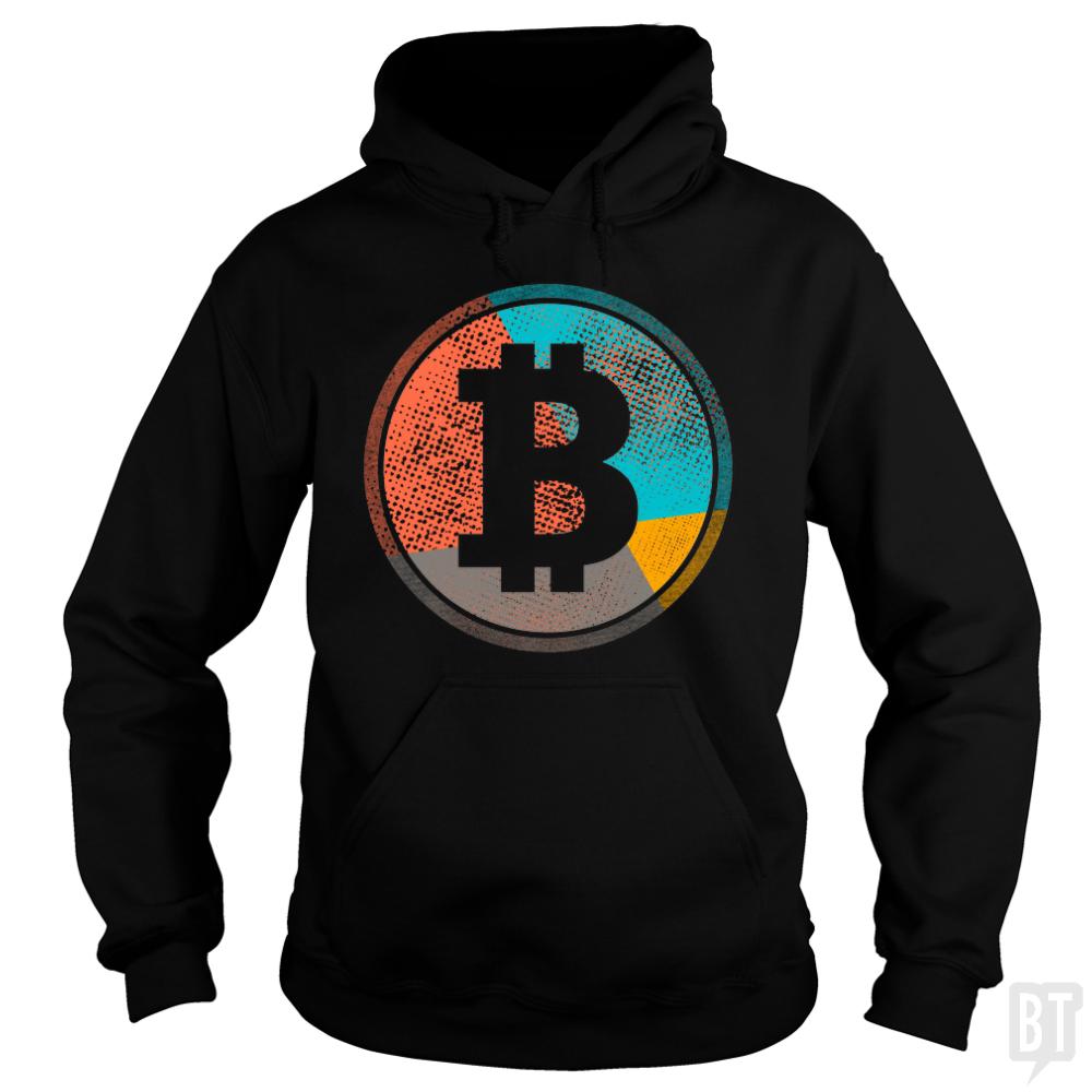 Bitcoin Pop Art - BustedTees.com