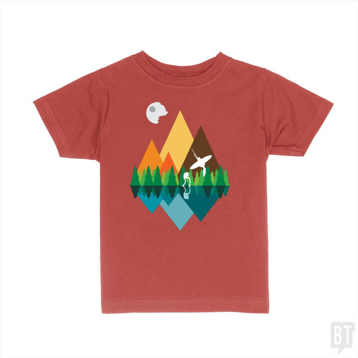 Camping Kids Shirt - BustedTees.com