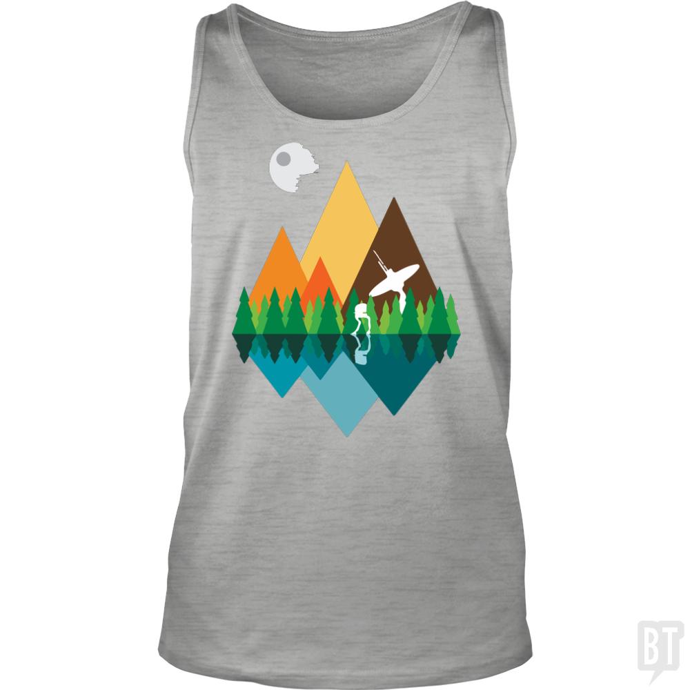 Camping Tank Tops - BustedTees.com