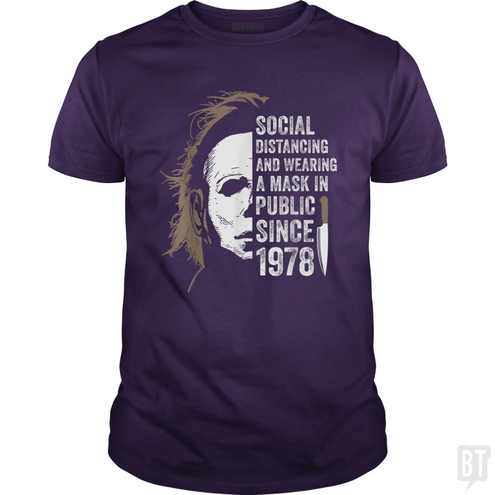Wearing A Mask In Public - BustedTees.com