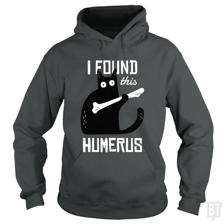 Funny Cat with a Bone - BustedTees.com