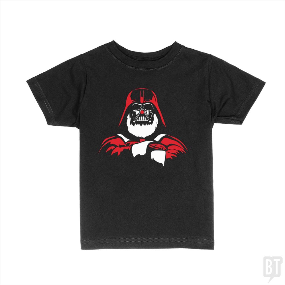 Darth Santa Kids Shirt - BustedTees.com