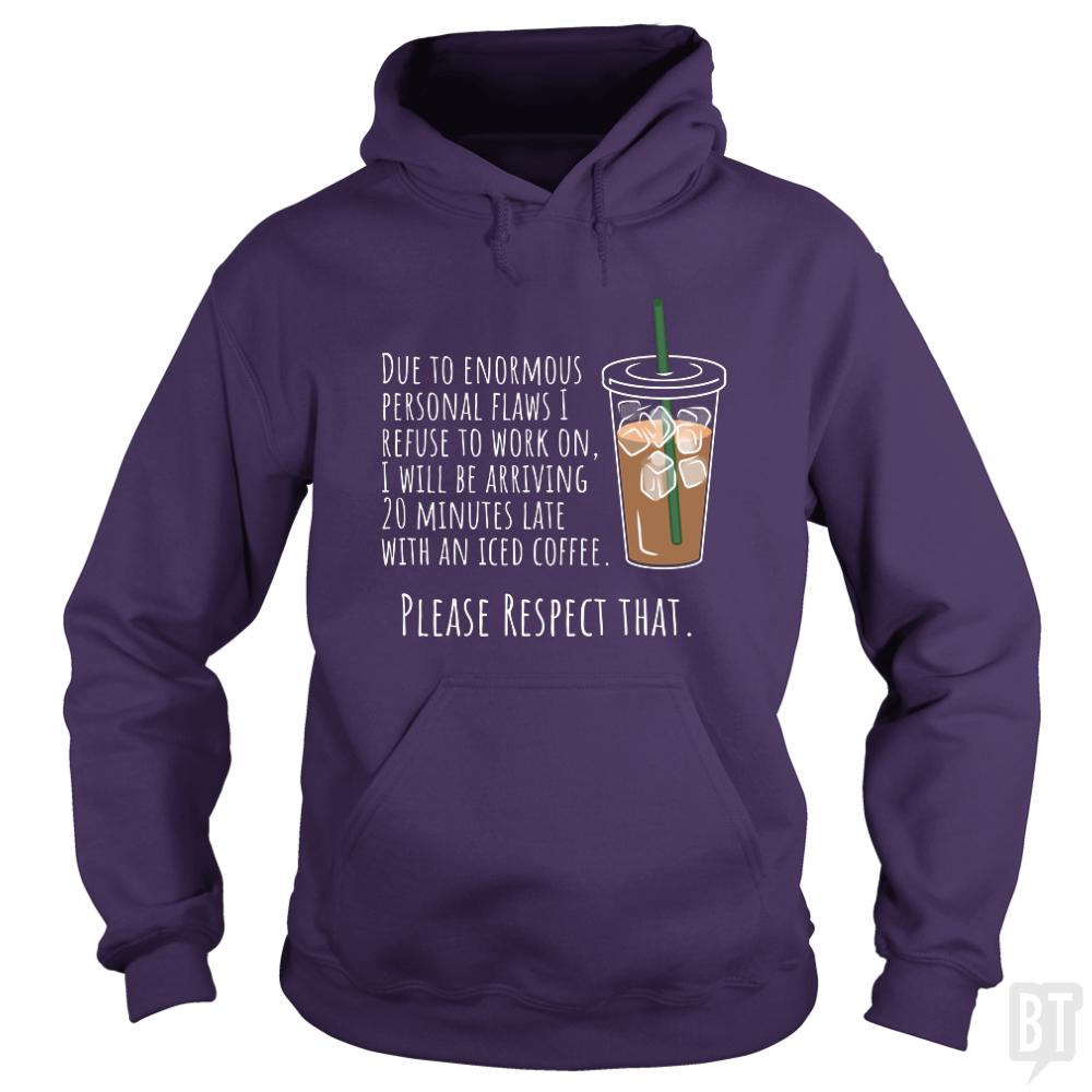 Iced Coffee - BustedTees.com