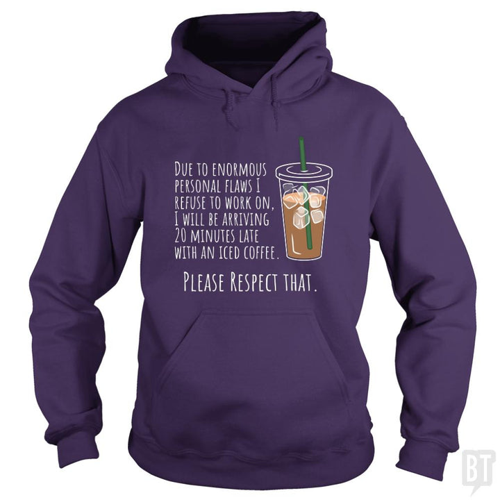 Iced Coffee - BustedTees.com
