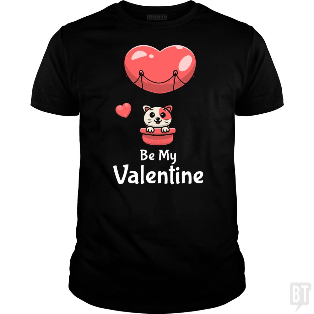 Be My Valentine Cute Cat