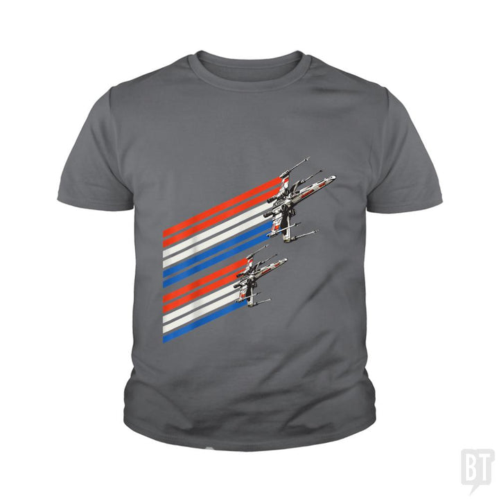 AMERICAN FIGHTERS Kids Shirt - BustedTees.com
