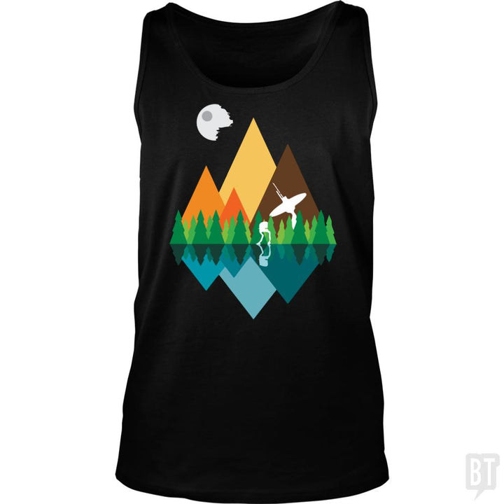 Camping Tank Tops - BustedTees.com