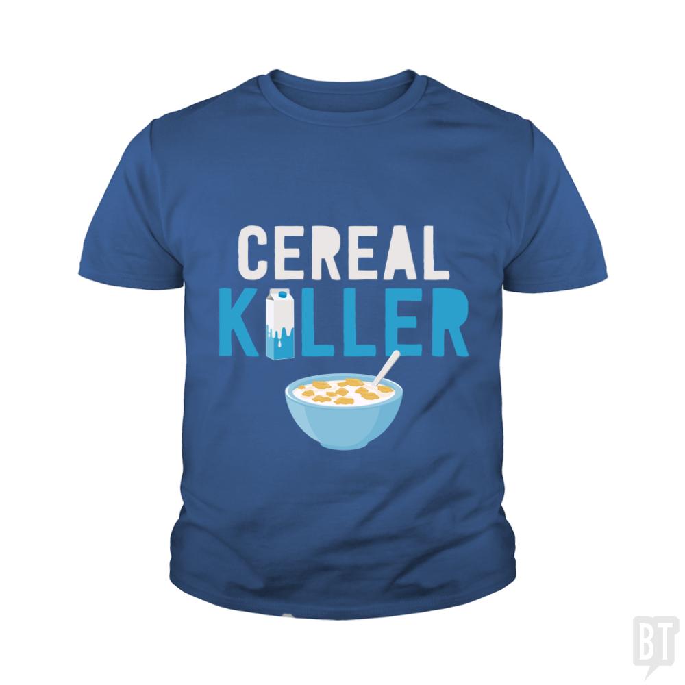 Cereal Killer Kids Shirt - BustedTees.com