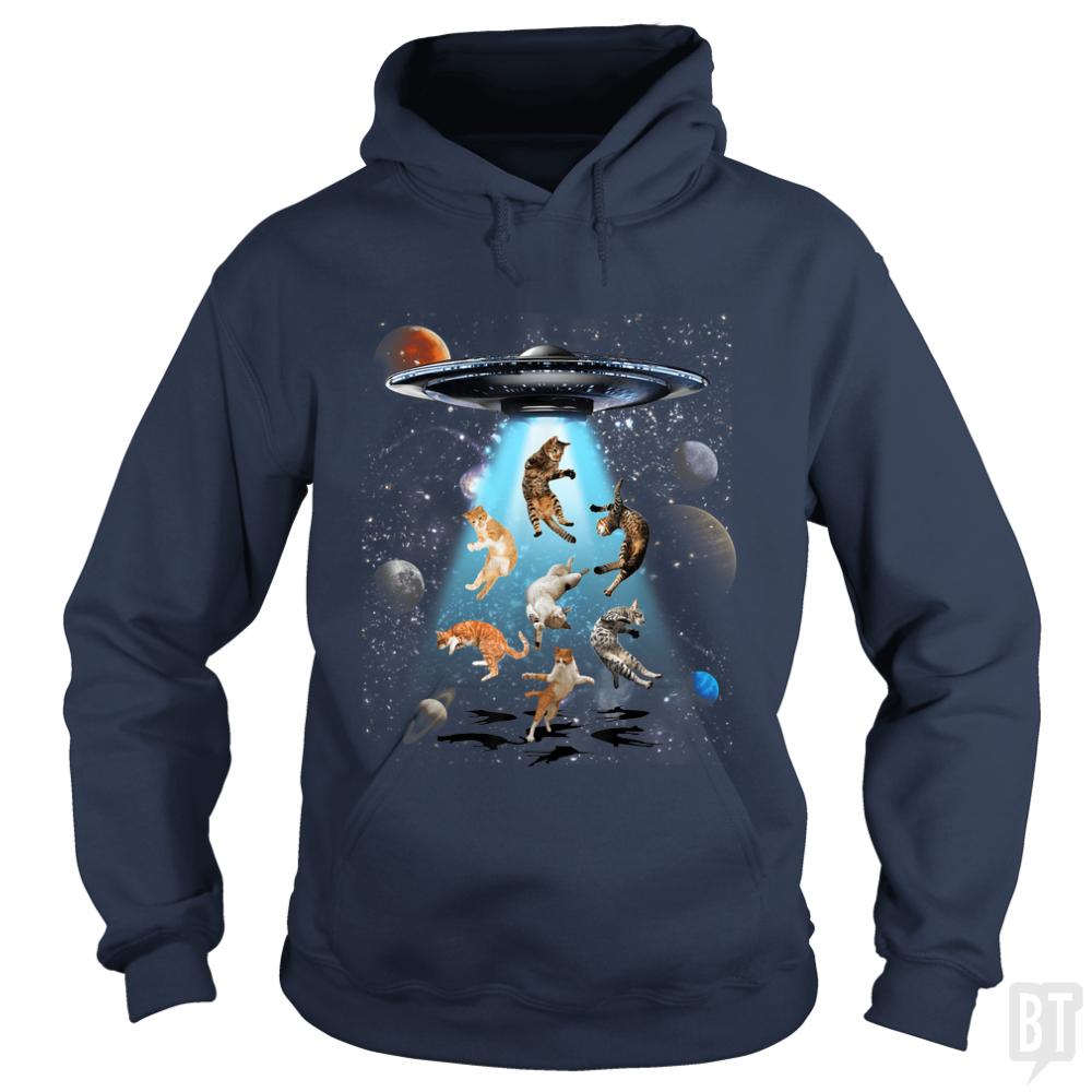 Galaxy Cat Shirt - BustedTees.com