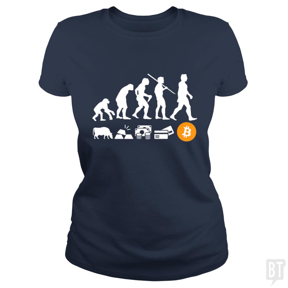 Evolution of Money - BustedTees.com