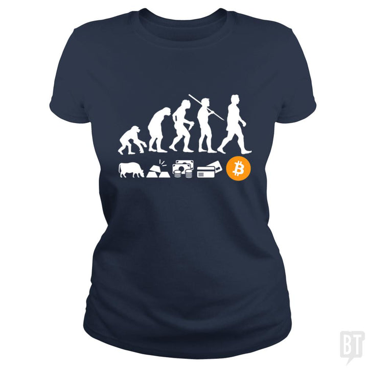 Evolution of Money - BustedTees.com