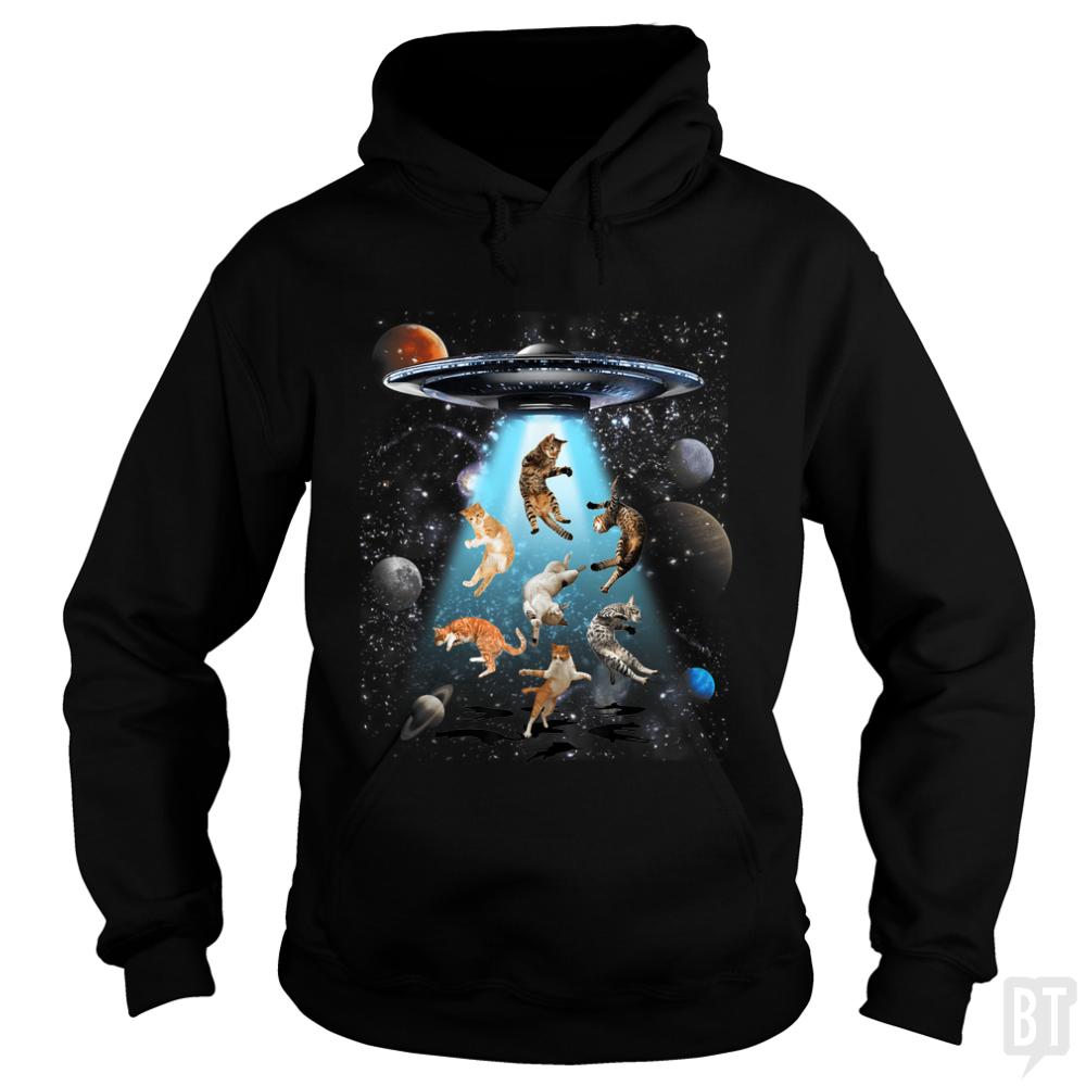 Galaxy Cat Shirt - BustedTees.com