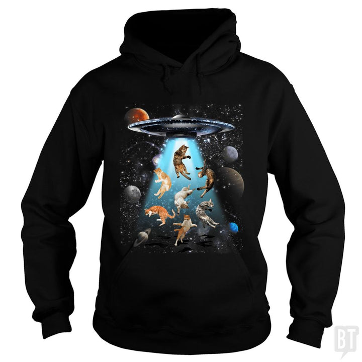 Galaxy Cat Shirt - BustedTees.com