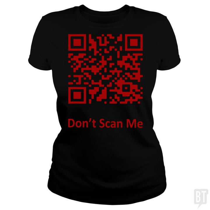 Funny Rick Roll Meme QR Code Scan Shirt for Laughs - BustedTees.com