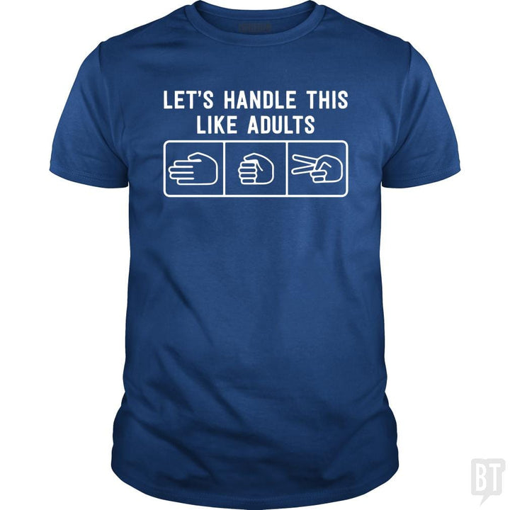 Rock Paper Scissors - BustedTees.com