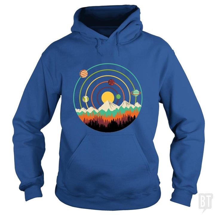 Planets Lanscape - BustedTees.com
