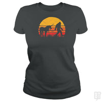 Load image into Gallery viewer, Funny Bigfoot Sasquatch and Unicorn Shirt - BustedTees.com
