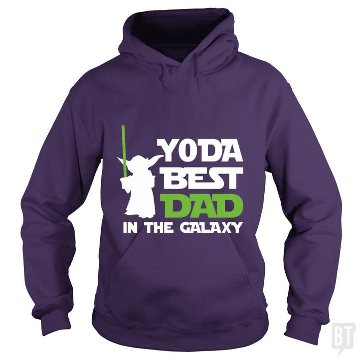 Yoda Best Dad In The Galaxy - BustedTees.com
