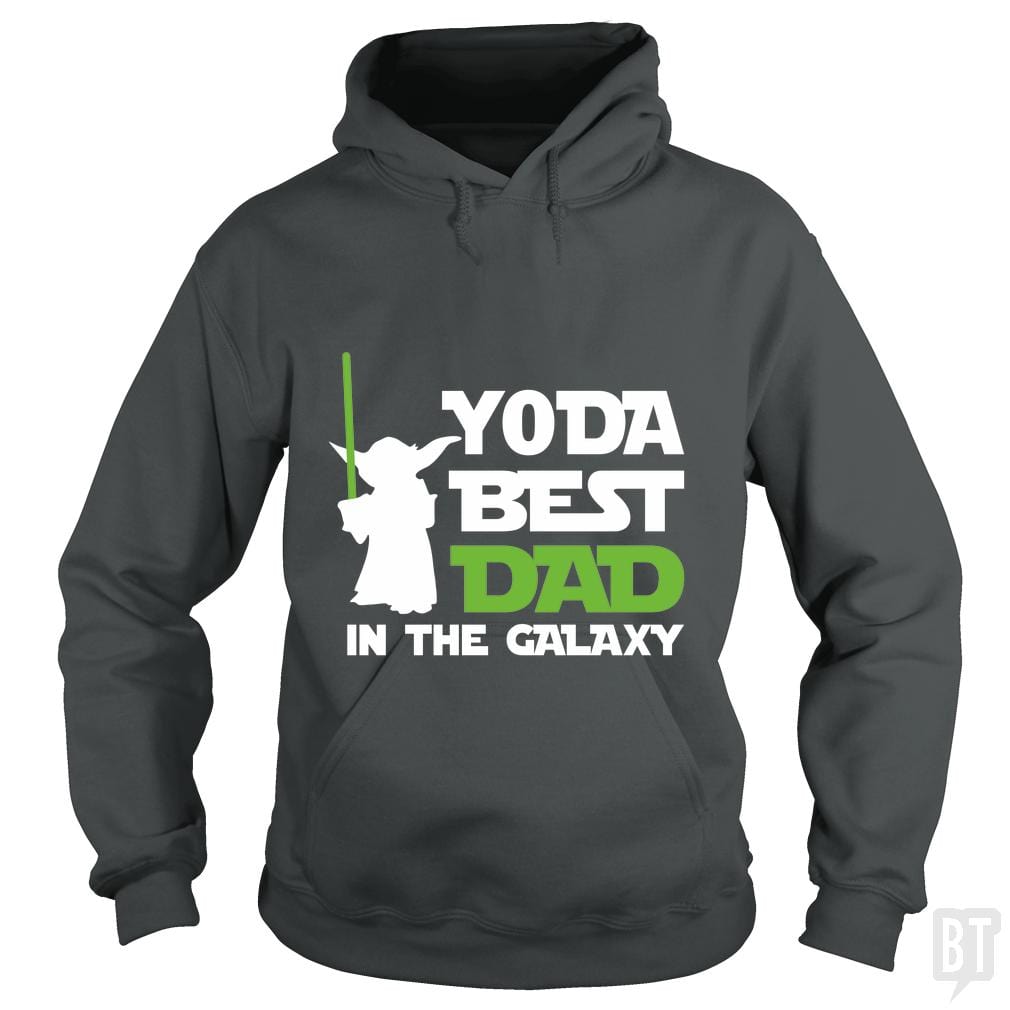 Yoda Best Dad In The Galaxy - BustedTees.com