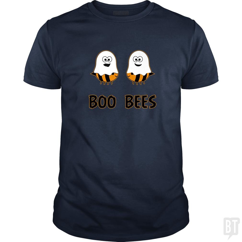 Boo Bees Halloween Ghosts and Bees - BustedTees.com