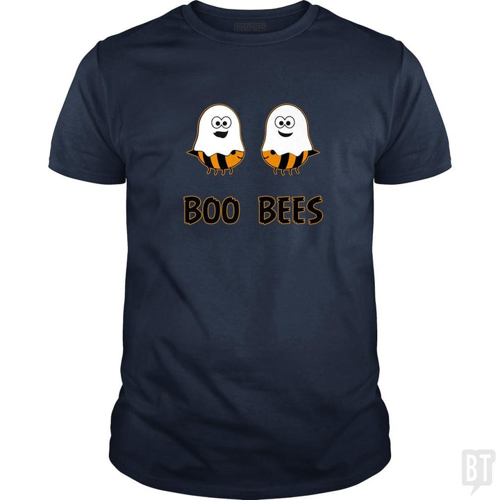 Boo Bees Halloween Ghosts and Bees - BustedTees.com
