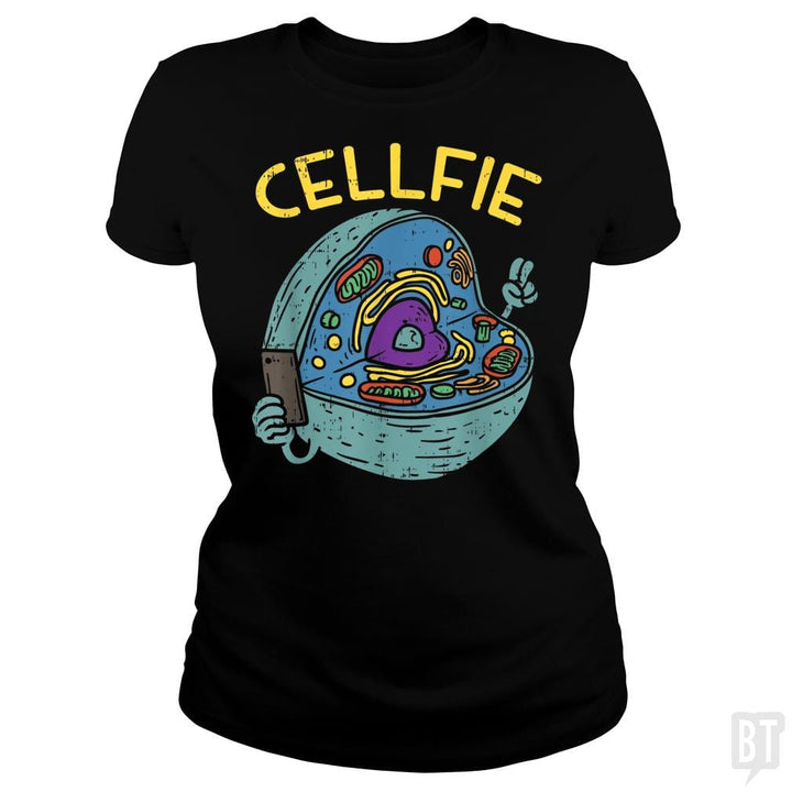 Cell Fie Funny Science Biology Teacher - BustedTees.com