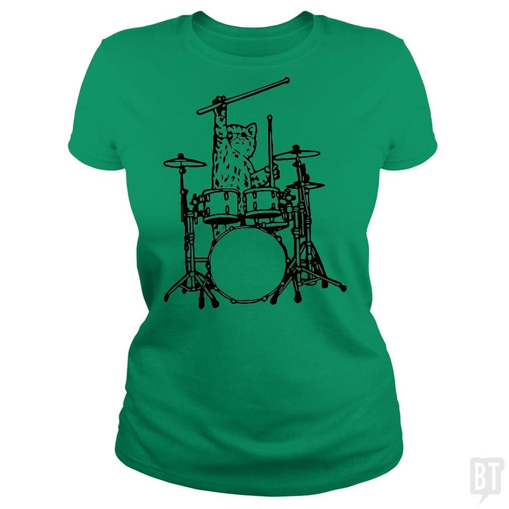 With the Band - BustedTees.com