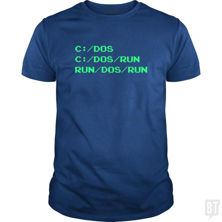 Run/DOS/Run - BustedTees.com