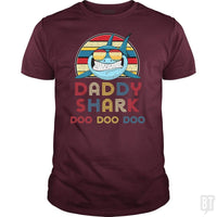 Load image into Gallery viewer, Daddy Sharks Tshirt - BustedTees.com
